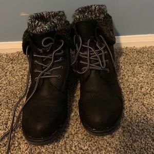 Cliffs by white mountain black boots size 8m